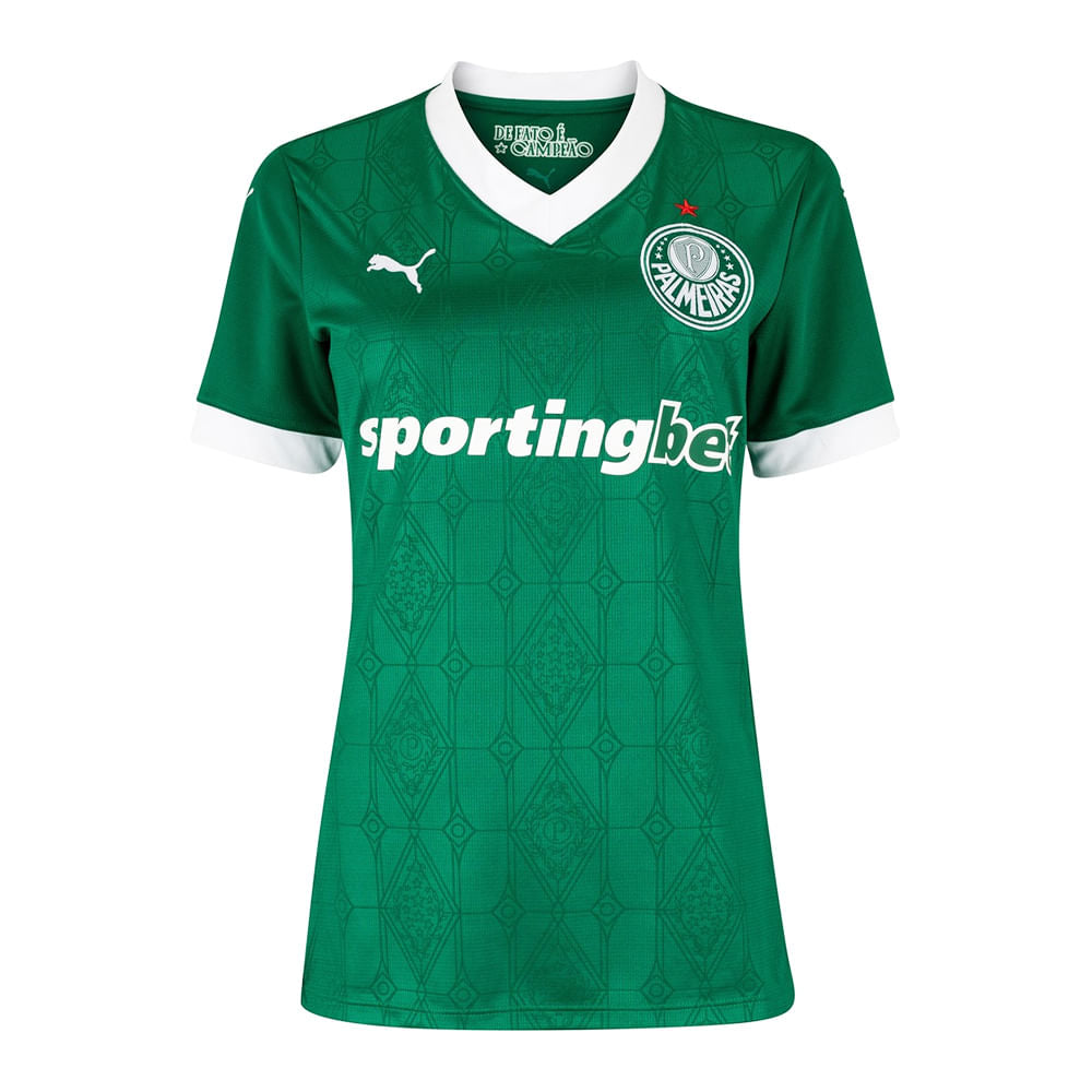 Camisa Palmeiras 1 2025 Feminina Dry Fit