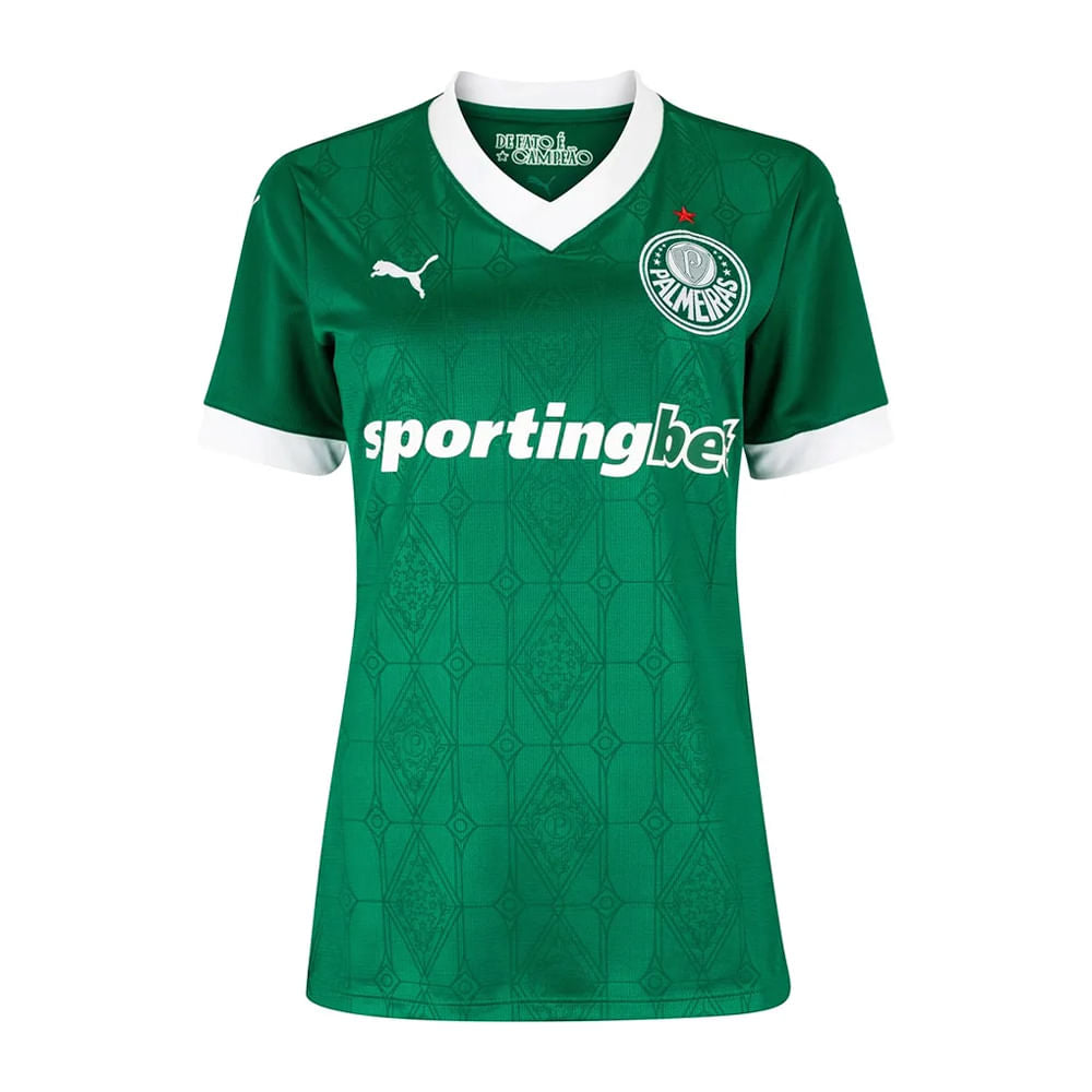 Camisa Palmeiras 1 2025 Feminina Dry Fit