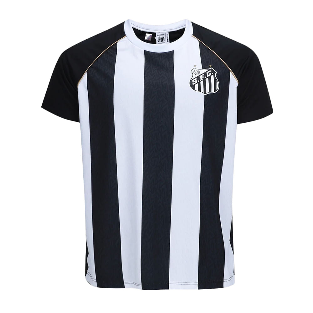 Camiseta Santos Mosaico Infantil Casual