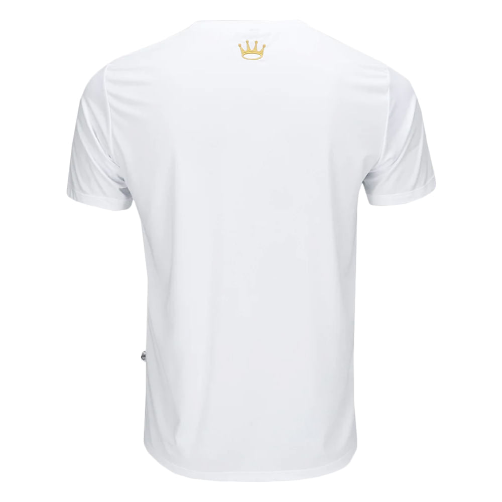 Camiseta Santos Classic Coroa Plus Casual
