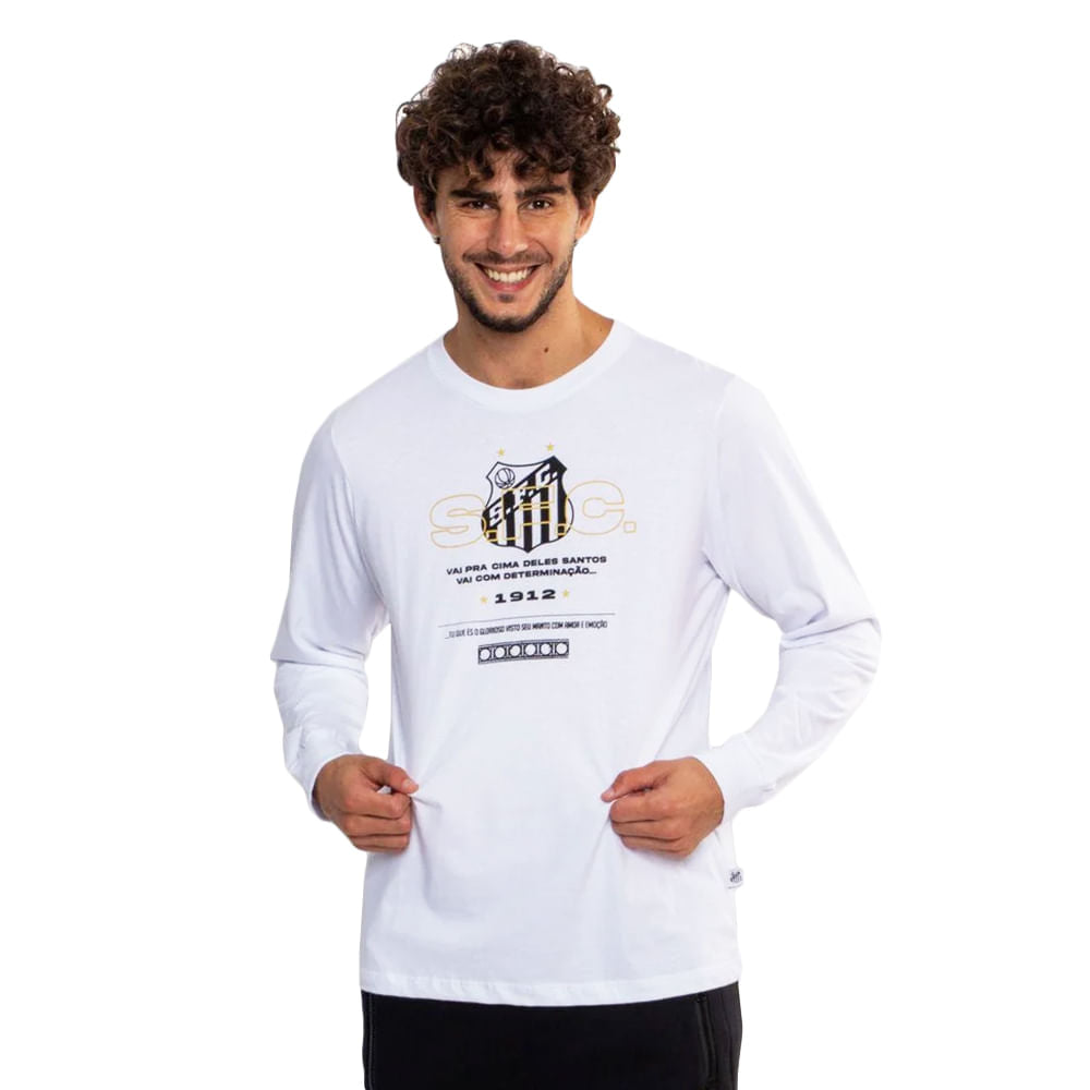 Camiseta Santos Pra Cima Deles – ML Casual