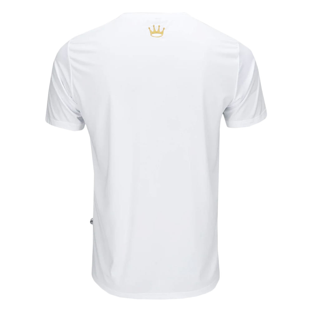 Camiseta Santos Classic Coroa Casual