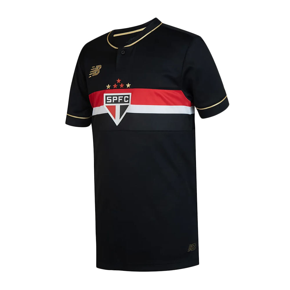 Camisa São Paulo 3 2025 Infantil Dry Fit