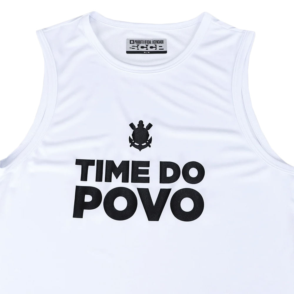 Regata Corinthians Bomache Corinthians Time do Povo Casual