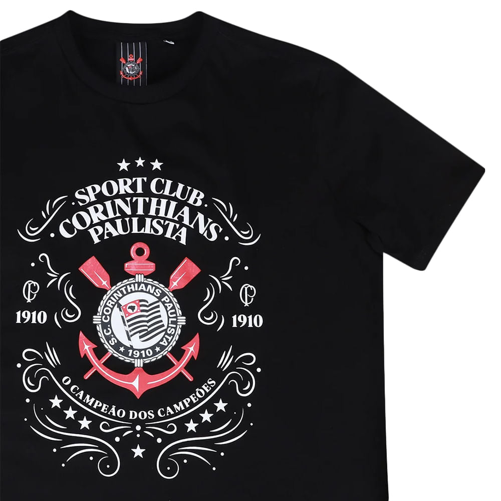 Camiseta Corinthians Bomache Corinthians Label Casual