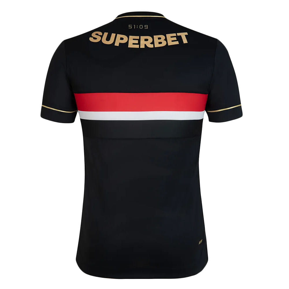 Camisa São Paulo 3 2025 Masculina Dry Fit