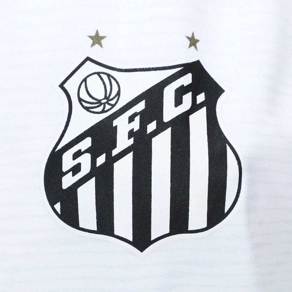 Camiseta Santos Deslocar Feminina Casual
