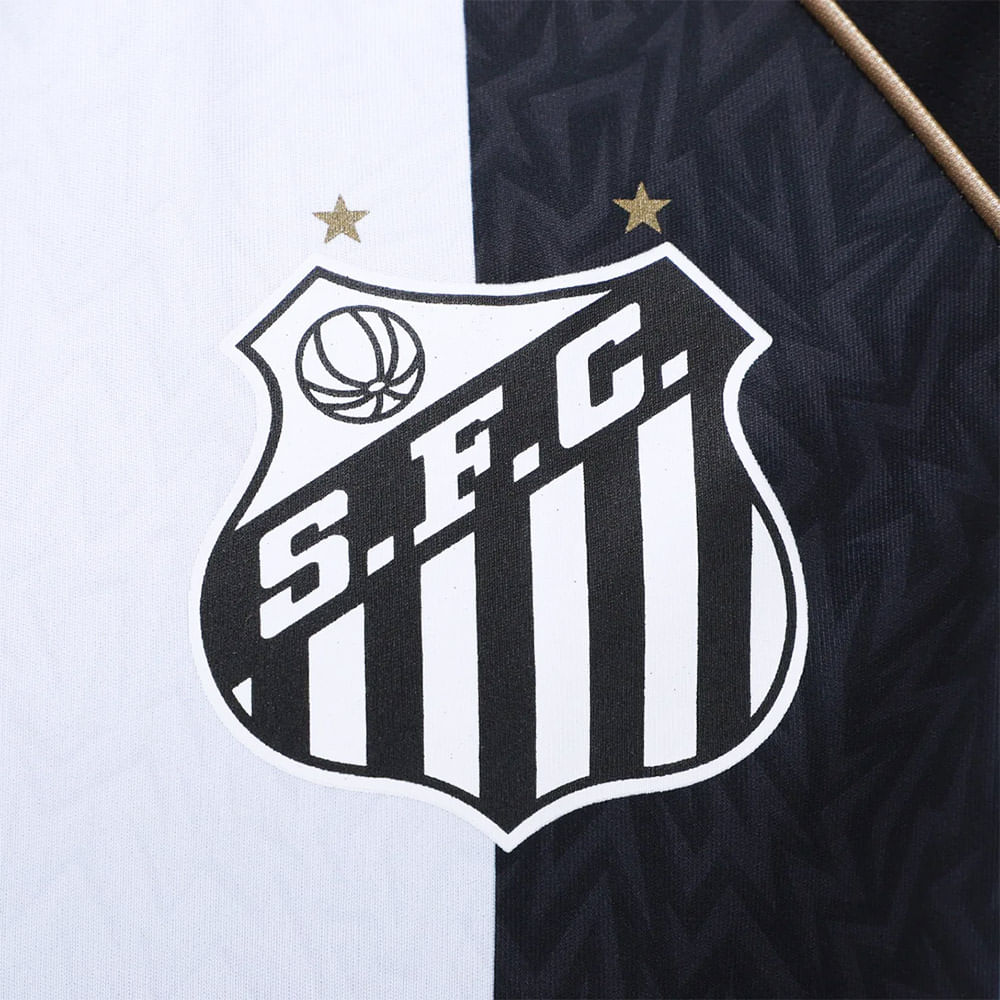 Camiseta Santos Mosaico Casual