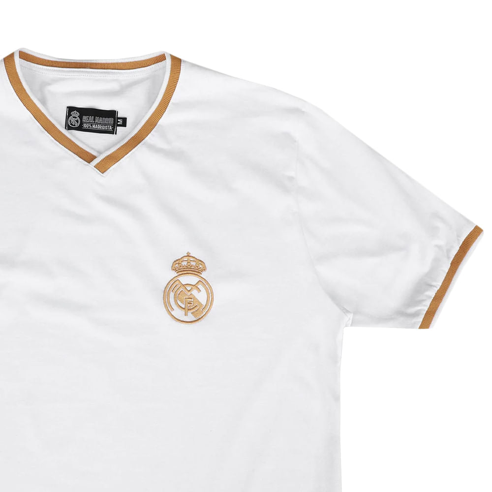 Camiseta Real Madrid Balboa Real Madrid Escudo Casual