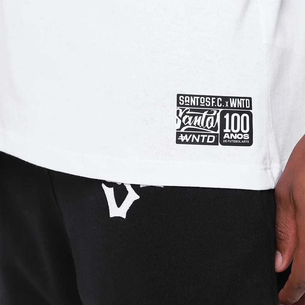 Camiseta Santos Vivo Pelo Santos Casual