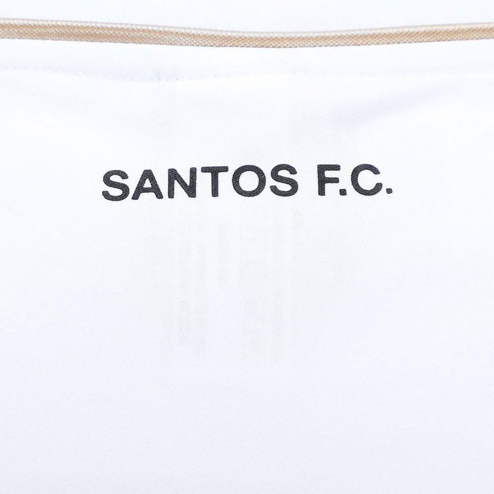 Camiseta Santos Deslocar Feminina Casual
