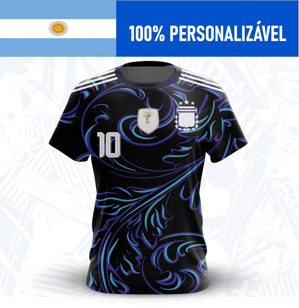 Camisa Argentina Reserva Personalizada Copa 2026 - Frente - Joga o Manto