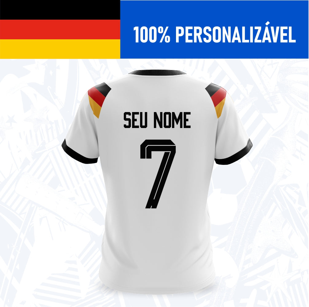 Camisa Alemanha Personalizada Copa 2026 - Costas - Joga o Manto