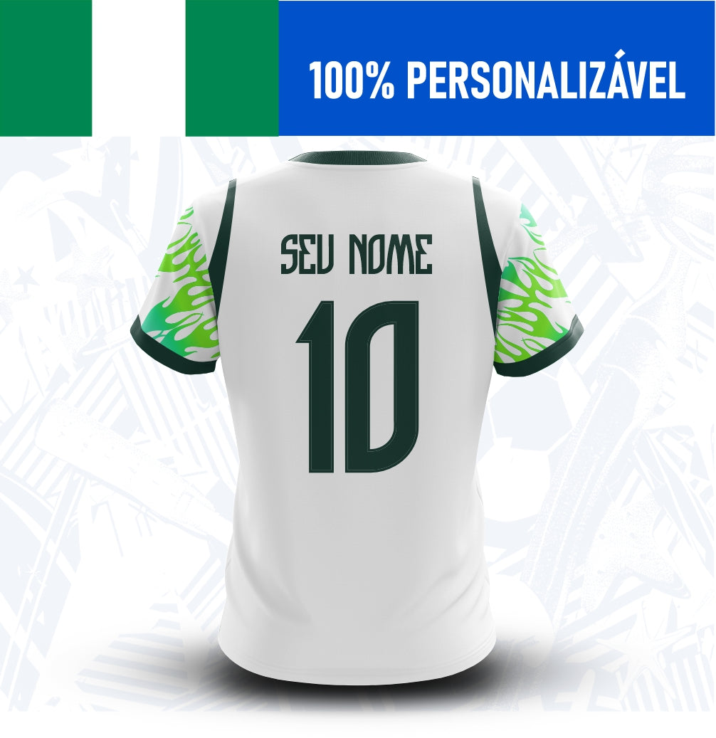 Camisa Nigéria Personalizada Copa 2026 - Costas - Joga o Manto