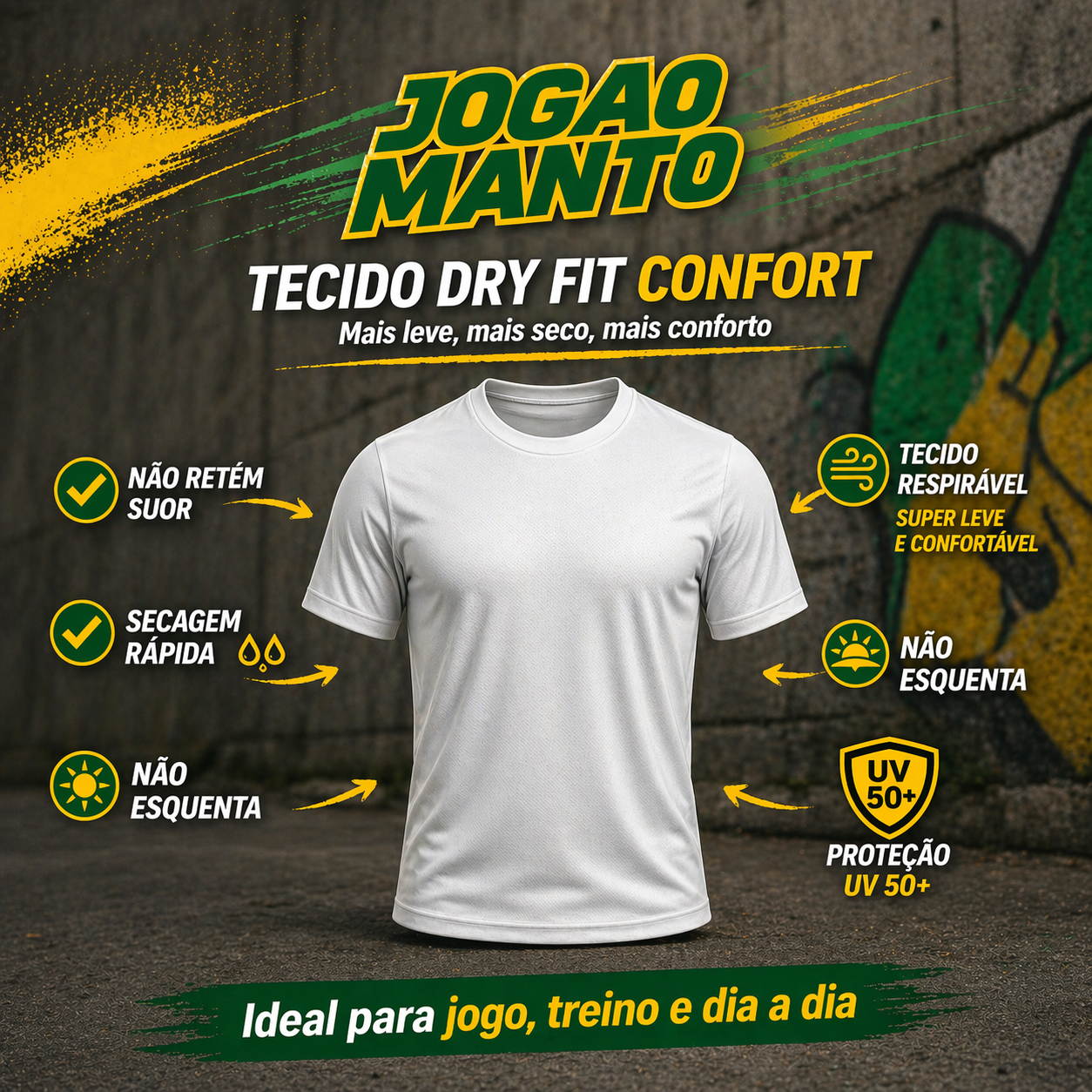 Camisa Canadá Reserva Dry Fit Premium - Detalhe do Tecido